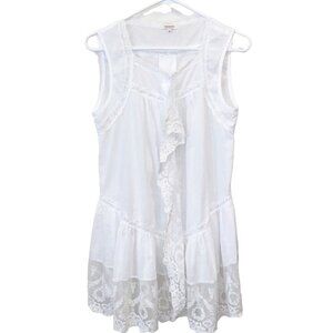 Sundance Sleeveless, Lacy, Airy Tunic Medium